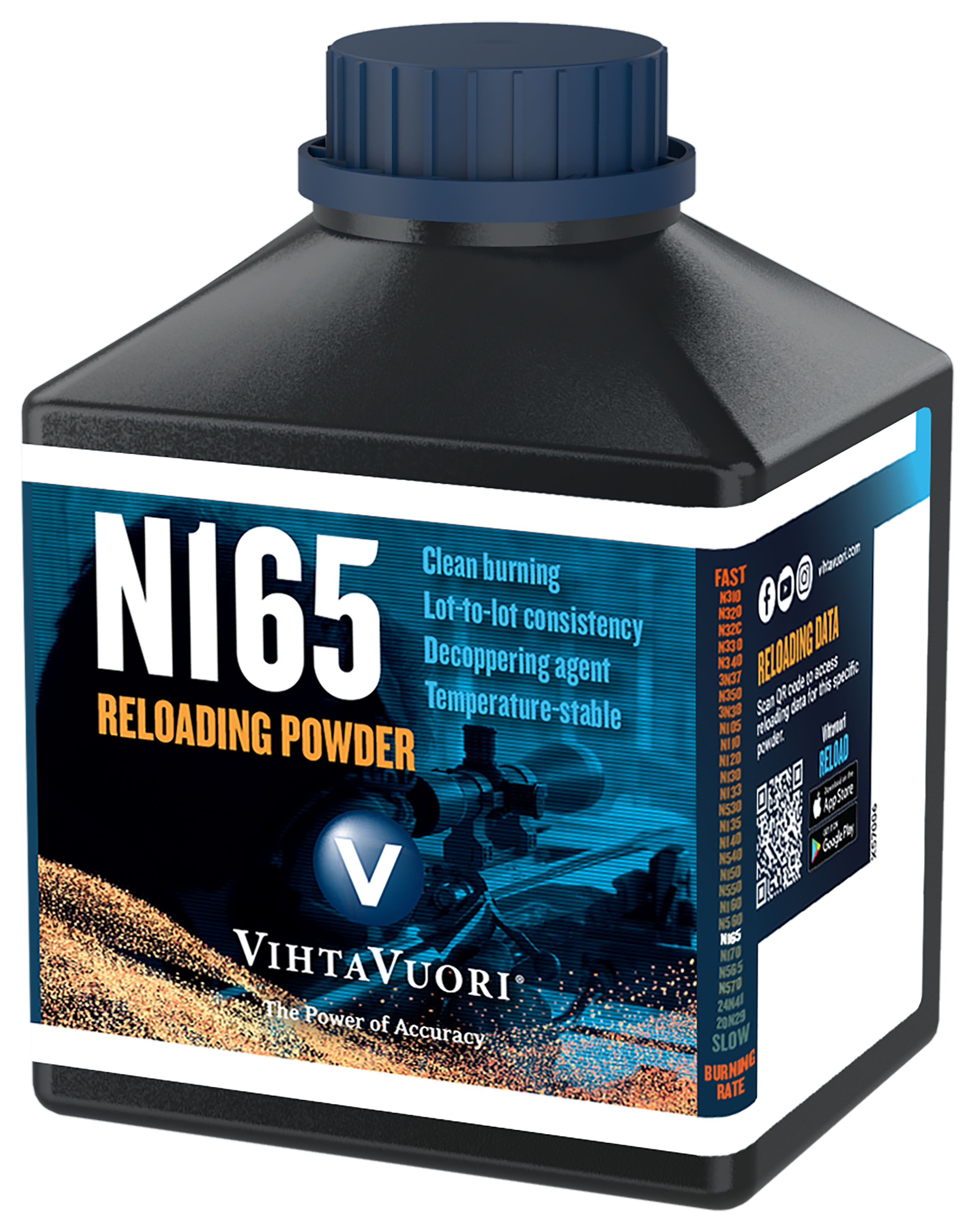 Vihtavuori N165 Smokeless Rifle Powder | Bass Pro Shops